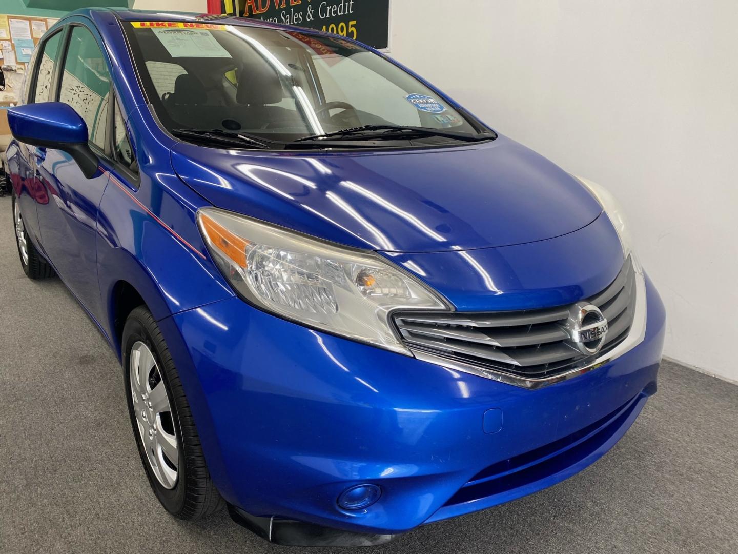 2015 BLUE /Gray Nissan Versa Note (3N1CE2CP4FL) , located at 533 S West End Blvd., Quakertown, PA, 18951, (877) 257-4995, 40.343994, -75.303604 - Photo#2